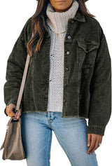 Women's Loose Long-sleeved Jacket - WOMONA.COM