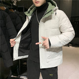 Workwear Jacket Short Hooded For Men - WOMONA.COM