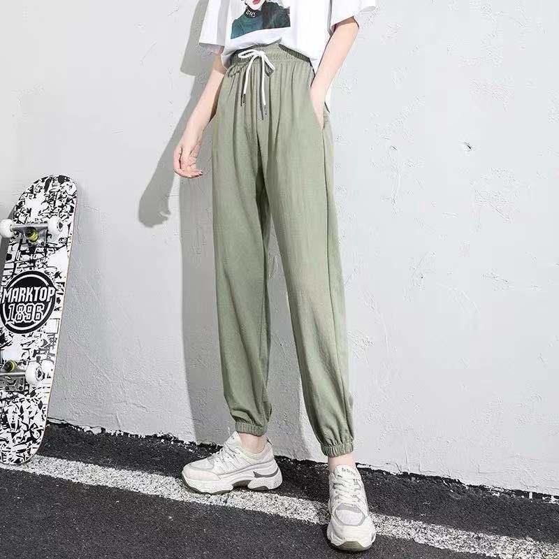 padded sweatpants - WOMONA.COM