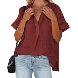 Summer Loose Shirt For Women - WOMONA.COM