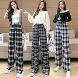 Casual Pants Wide Leg Pants - WOMONA.COM