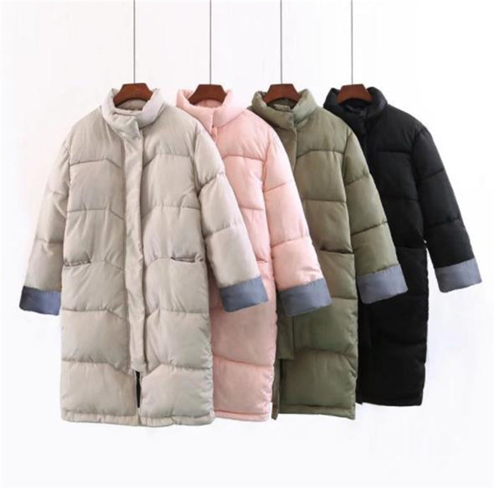 Cotton Winter Jacket Ladies - WOMONA.COM