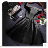 Etiquette Short Dress - WOMONA.COM