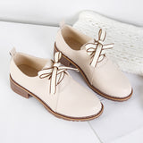 Women's Small Leather Shoes - WOMONA.COM