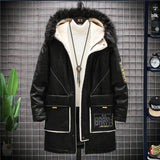 Plush Padded Jacket Youth Men's - WOMONA.COM