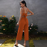 Back Ninth Jumpsuit Women - WOMONA.COM