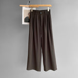 Wide Leg Trousers - WOMONA.COM