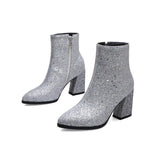 Ankle Plus Size Women's Boots - WOMONA.COM