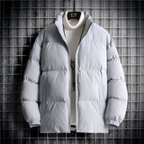 Loose Cotton Jacket Men's - WOMONA.COM