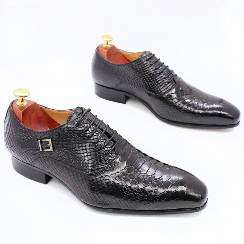 New Business Formal Leather Shoes For Men - WOMONA.COM