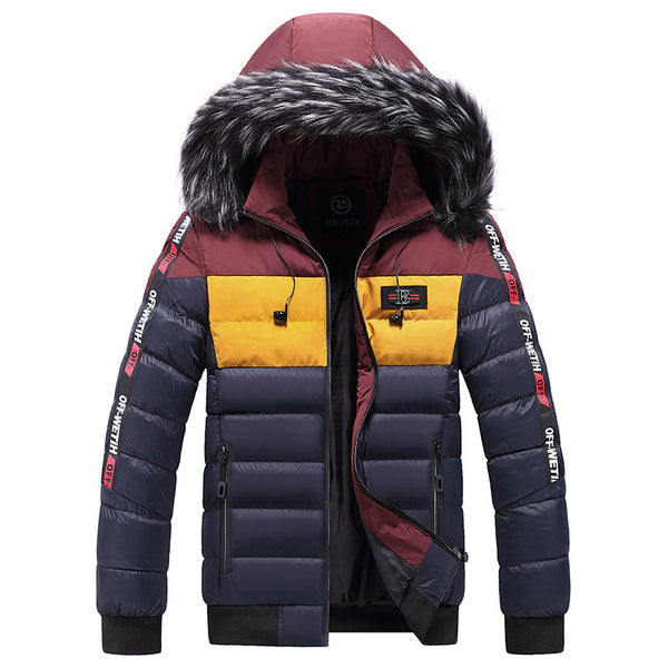 Winter Hooded Jacket Men - WOMONA.COM