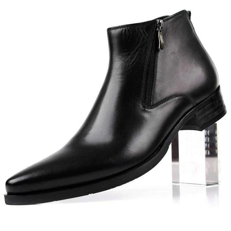 New Men's Formal Leather Shoes - WOMONA.COM