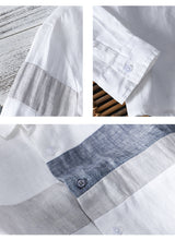 Cotton Linen Versatile Beach Shirt For Men - WOMONA.COM