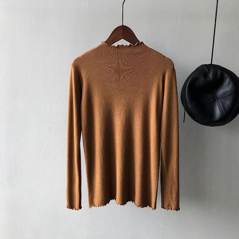 Slim Knitted Top Women - WOMONA.COM