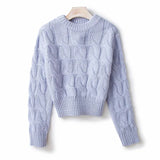 Sleeve Knit Sweater For Women - WOMONA.COM