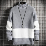 Student Slim High Neck Sweater Bottoming Shirt - WOMONA.COM