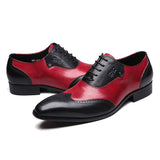 Genuine Leather Formal Business Leather Shoes Men - WOMONA.COM