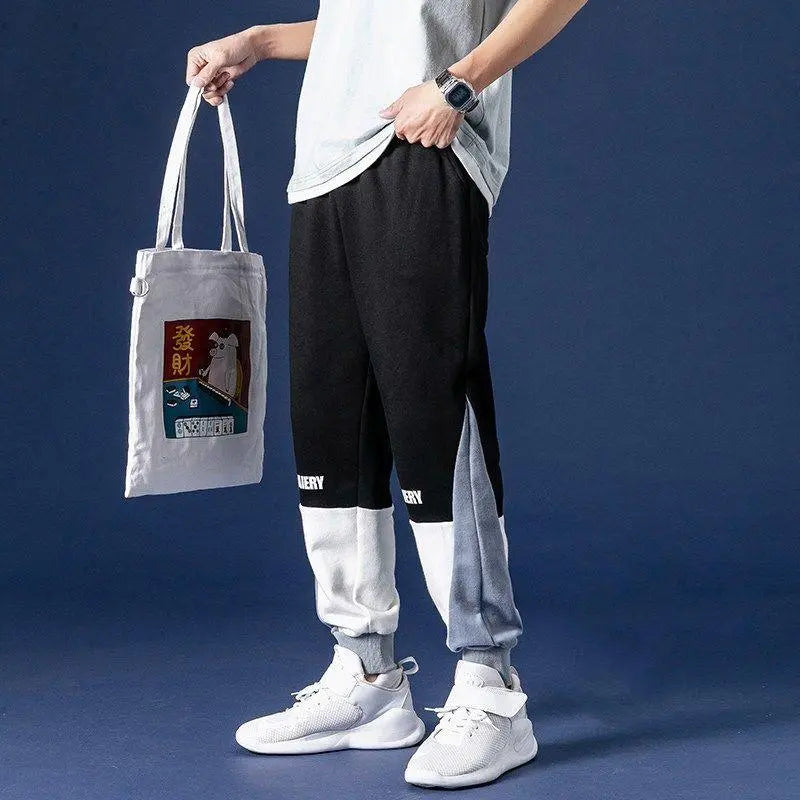 Men's Casual Cotton Plus Size Sweatpants - WOMONA.COM
