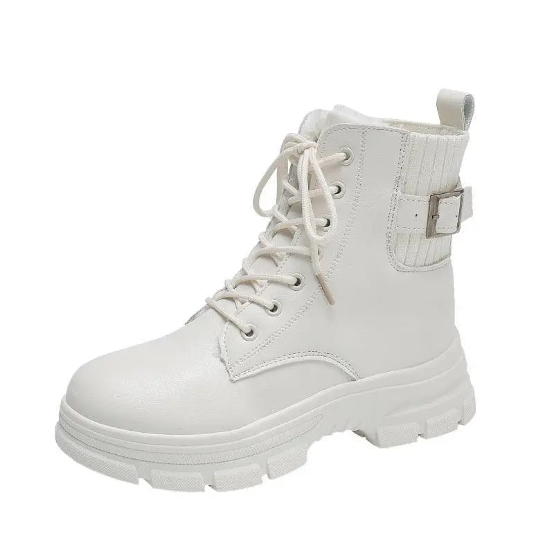 Women's British-Style Mid-Heel Shoes